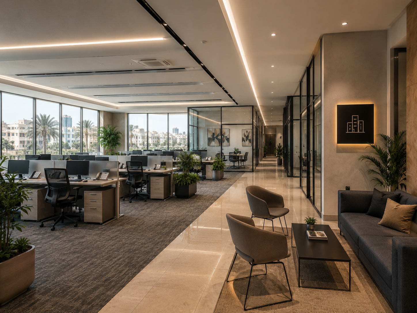 Modern office interior