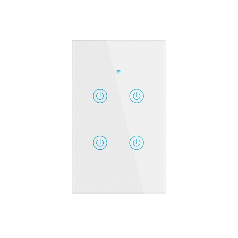 [MWS-DL-US4] Tuya Zigbee 4 Gang Touch Switch