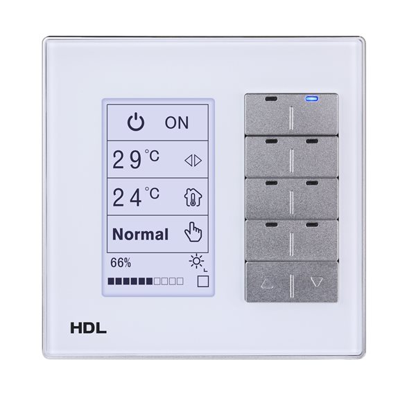 HDL DLP Smart Panel EU (أبيض)