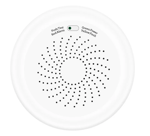 [ZSS-QY-GL] Moes Gas Flammable Detector Alarm USB 5V 1A -Zigbee