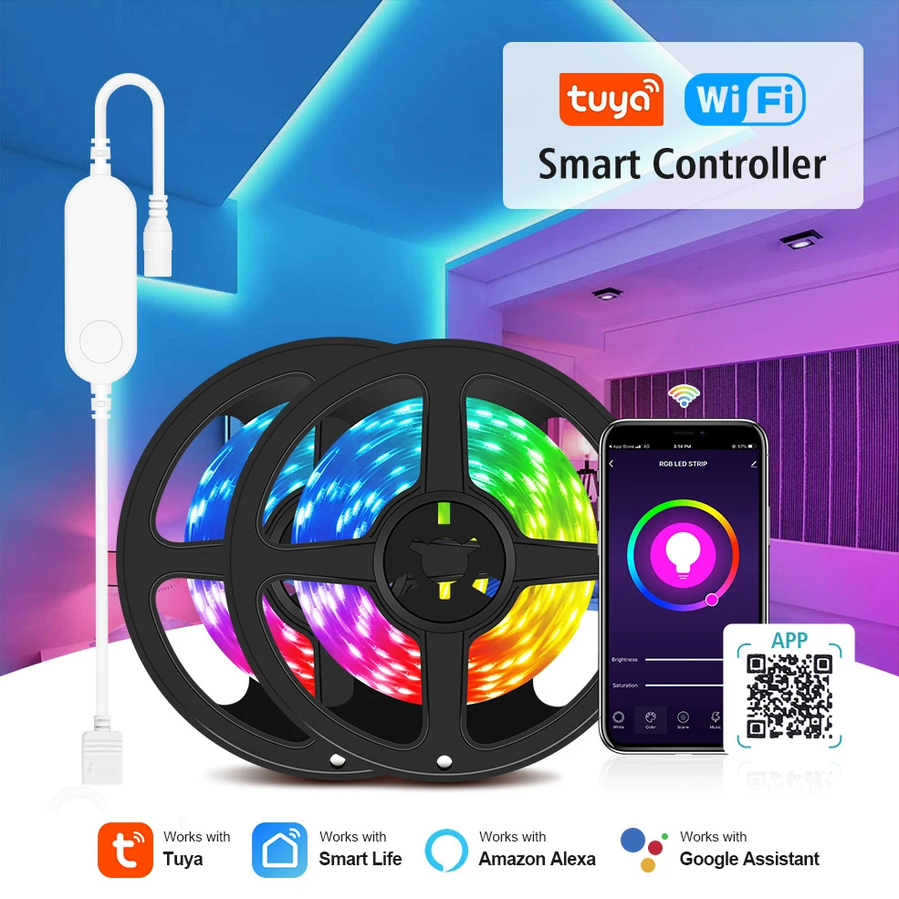 Tuya RGB led strip 10m WIFI