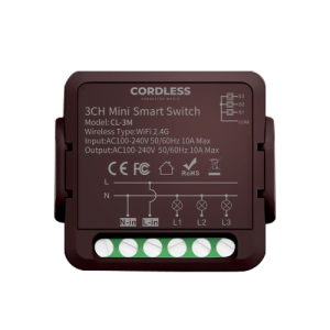 CORDLESS - Intelligent Circuit Breaker 3-Way BLACK