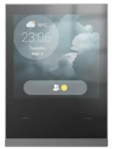 Akubela Zigbee HyPanel 4" with 2-Gang Switch - Touch Screen (2 Relays) US