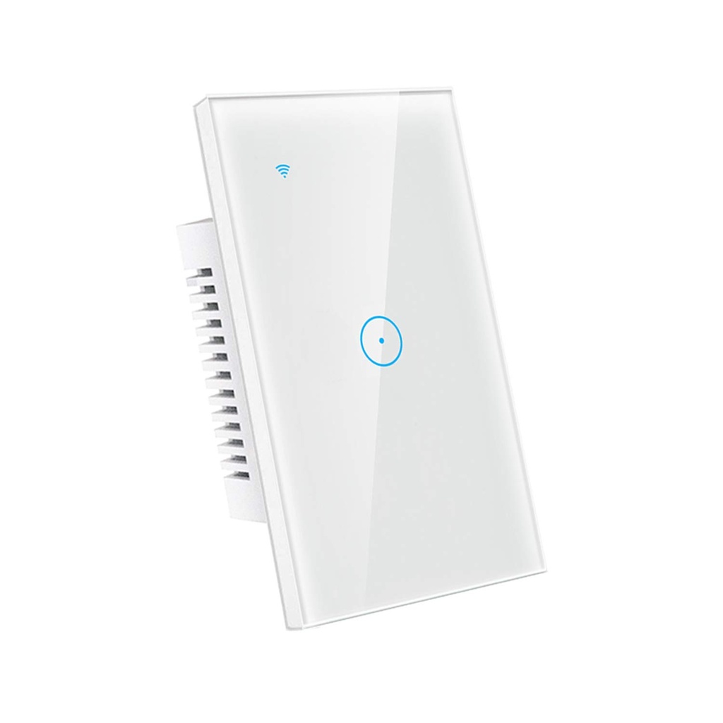 [ZS-US1-LN] Moes 1 Gang Touch Switch - Zigbee Mesh (أبيض)