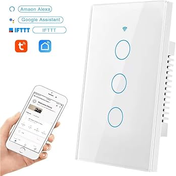Moes 3 Gang Touch Switch Matter WIFI