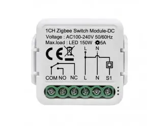 Akubela Zigbee Dry Contact 1CH Switch Module