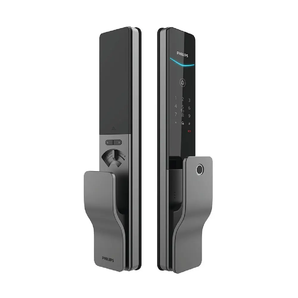 [DDL801-5HBS] Philips - 8000 series Push-pull Smart Door Lock - Sky Gray
