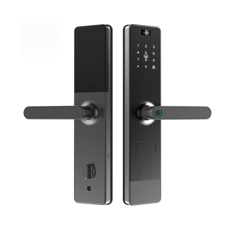 Lzen - Smart Lock - K80 (رمادي)