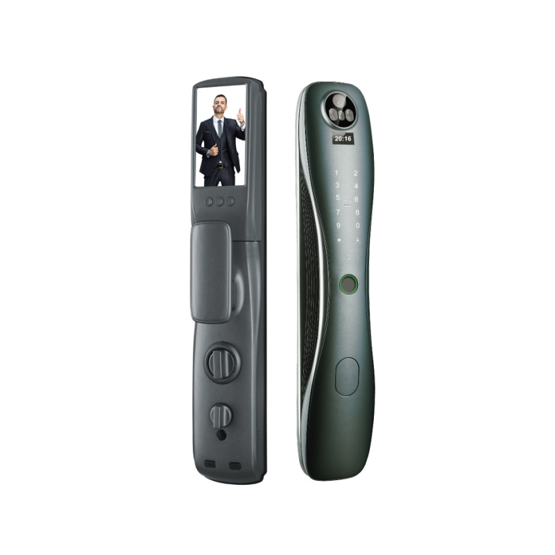 Lezn - Smart Lock - 2514 i7 Cat Eye - Silver