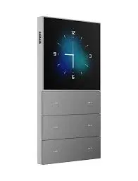 Akubela KNX HyPanel KeyPlus 4" One Panel with Touch Screen with 2Gang Switch and Keypads, US standard