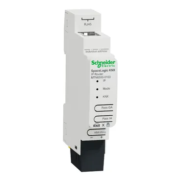Schneider SpaceLogic KNX IP Router DIN Rail