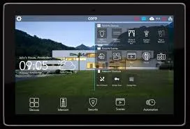 Schneider - Eclipse 10" KNX Touch Panel - Silky Matte -Obsidien Black