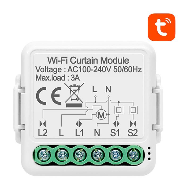 Tuya 1Gang Shutter/Curtain Control Switch - Zigbee