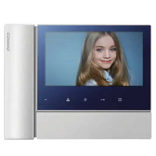 [CDV-70NM] Commax Color Video Intercom Monitor 7" LCD Screen With Handset & SD Card