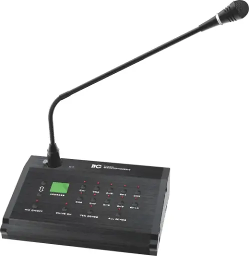 [T-218]  ITC - Remote Zone Paging Console with T-6600, max 16 zones