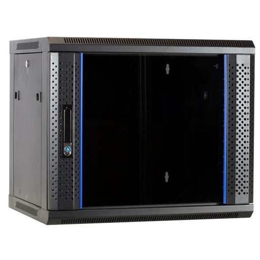 [DA54-6609] TERA Rack 9U ( outdoor )  600mm*600mm Outdoor Cabinet , IP54 , Metal Front Door with Lock JC04 , 2 Fans Two Sides , 4 Rails , Grey