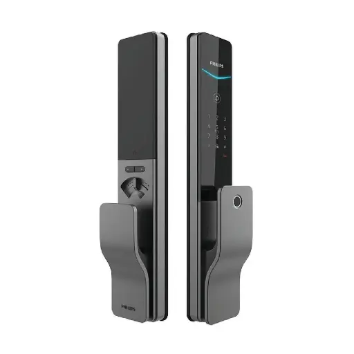 [DDL801-5HBS] Philips - 8000 series Push-pull Smart Door Lock - Sky Gray